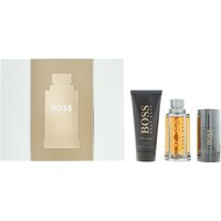 Hugo Boss The Scent 3 Piece Gift Set: Eau De Toilette 100ml - Shower Gel 100ml -