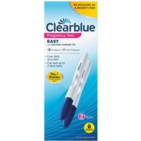 Clearblue Pregnancy Test with Colour Change Tip (2 Tests) Clearblue Pregnancy Test with Colour Change Tip (2 Tests)