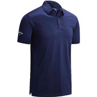 Callaway SS Solid Swing Tech Golf Polo Shirt - Peacoat