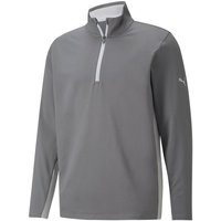 Puma Gamer 1/4 Zip Golf Sweater - Grey