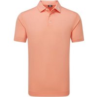 FootJoy Stretch Pique Solid Shirt - Papaya