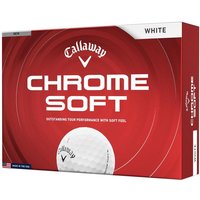 Callaway Chrome Soft 26 Golf Balls - White