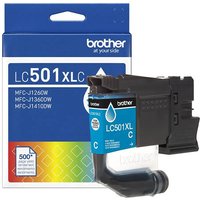 Brother LC501XLC Cyan Original High Yield Ink Cartridge