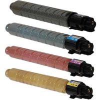 Compatible Ricoh 841621/841591/92/93 BK/C/M/Y Full Set Toner Cartridges (4 Pack) Multipack