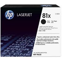 Hp 81x, (Cf281x) High-Yield Black Original Laserjet Toner Cartridge