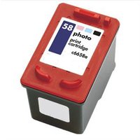 Compatible HP 58 Ink Cartridge (Replaces HP C6658AN) Black