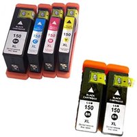 Compatible Lexmark 150XL Full Set + 2 EXTRA Black Inkjet Cartridges (6 Pack) Multipack