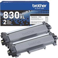 Brother TN830XL Original Black High Capacity Toner Cartridge Twin Pack