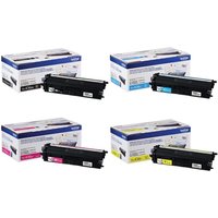 Brother TN436BK/C/M/Y Full Set Original Extra High Capacity Toner Cartridges (4 Pack)