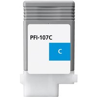 Compatible Canon PFI-107C Ink Cartridge (Replaces Canon 6706B001AA) Cyan