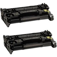 Compatible HP 89X (CF289X) Black High Capacity Toner Cartridges (2 Pack) Twin Pack