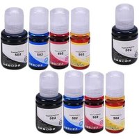 Compatible Epson T5021/24 2 Full Sets + 1 EXTRA Black Ink Bottles (9 Pack) Multipack