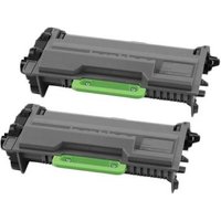 Compatible Brother TN820 Black Toner Cartridges (2 Pack) Twin Pack