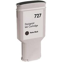 Compatible HP 727 High Yield Ink Cartridge (Replaces HP B3P22A) Matte Black