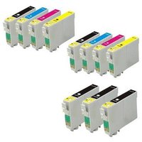 Compatible Epson 200XL 2 Full Set + 3 EXTRA Black Ink Cartridges (11 Pack) Multipack