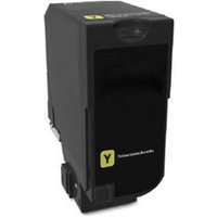Compatible Lexmark 74C1HY0 High Yield Toner Cartridge Yellow