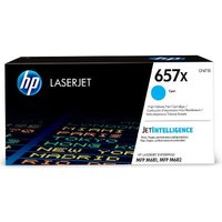 HP 657X (CF471X) Cyan Original High Capacity Toner Cartridge