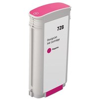 Compatible HP 728 High Yield Ink Cartridge (Replaces HP F9J66A) Magenta