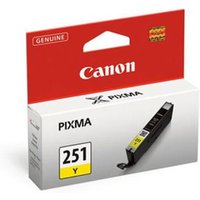 Canon CLI-251 Yellow Original Standard Capacity Ink Cartridge