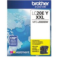 Lc20ey Inkvestment Super High-Yield Ink, 1,200 Page-Yield, Yellow