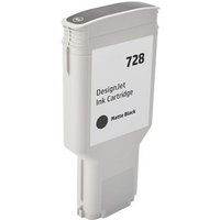 Compatible HP 728 High Yield Ink Cartridge (Replaces HP F9J68A) Matte Black