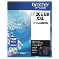 Lc20ebk Inkvestment Super High-Yield Ink, 2,400 Page-Yield, Black