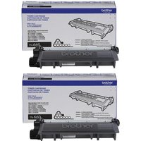 Brother TN660 Black Original High Capacity Toner Cartridges Twin Pack (2 Pack)