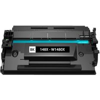 Compatible HP 148X High Yield Toner Cartridge (Replaces HP W1480X) Black