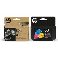 HP 68e/68 Black & Tri-Colour Ink Cartridge Multipack