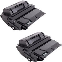 Compatible HP 42A Black Toner Cartridges (2 Pack) Twin Pack