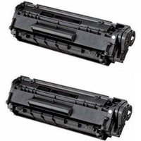 Compatible Canon 104/ FX9/ FX10/ 0263B001AA Black Toner Cartridges Twin Pack