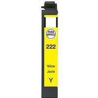 ClickInkscom Get 20% Off Compatible Yellow Epson 222 Ink Cartridge Replaces T222420