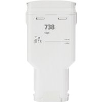 Compatible HP 738XL Cyan High Yield Ink Cartridge (Replaces HP 676M6A)