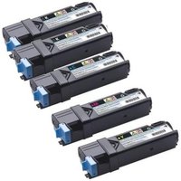 Compatible Dell 330-1433/36/37/88 Full Set + 1 EXTRA Black Toner Cartridges (5 Pack) Multipack
