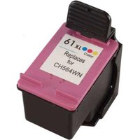 Compatible HP 61XL High Yield Ink Cartridge (Replaces HP CH564WN ) Color
