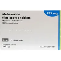 Mebeverine 135mg Tablets