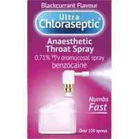 Ultra Chloraseptic Anaesthetic Throat Spray Blackcurrant