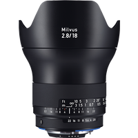 Milvus F2.8 18mm Lens ZF.2 Mount