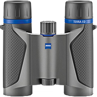 Zeiss Terra ED Pocket T* 8x25 Binoculars - Grey