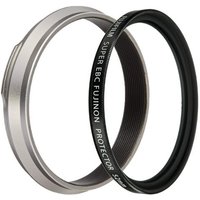 Fujifilm X100VI Weather-Resistant Kit (Adapter Ring and Protector) - Silver