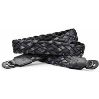 Leica Carrying Strap - Braided Rayon and Leather - Black