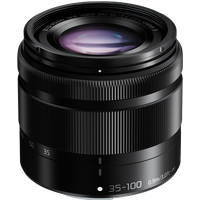 Panasonic 35-100mm f4.0-5.6 ASPH. MEGA O.I.S. Lumix G VARIO Lens - Black