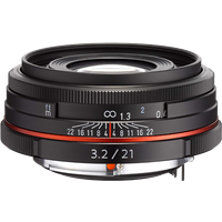 Pentax HD DA 21mm f3.2 AL Limited - Black