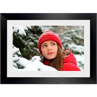 Inov8 Digital Photo Frame with Frameo - Black Frame