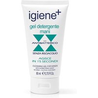 Igiene+ gel detergente mani antibatterico senza risciacquo 80ml