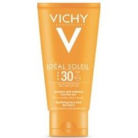 Crema viso ideal soleil dry touch 30 spf