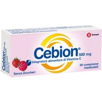 Cebion vitamina c gusto frutti di bosco senza zucchero 20 compresse masticabili