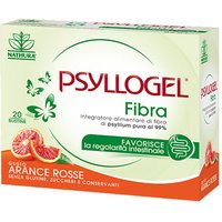 Psyllogel fibra arance rosse per favorire la regolarità intestinale 20 bustine