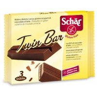 Schar twin wafer ricoperti di cioccolato al latte 3barrette