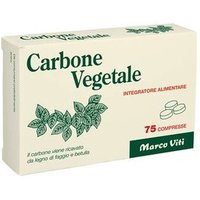 Marco Viti carbone vegetale 75 compresse
